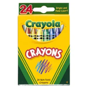 Crayola Llc Formerly Binney & Smith Bin3024 Crayola Crayons 24 Color