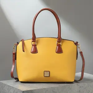 Exquisite top-handle zippered crossbody bag, fashionable and avant-garde textured bag for women, suitable for everyday style, timeless vintage western handbag - eye-catching color-blocking design