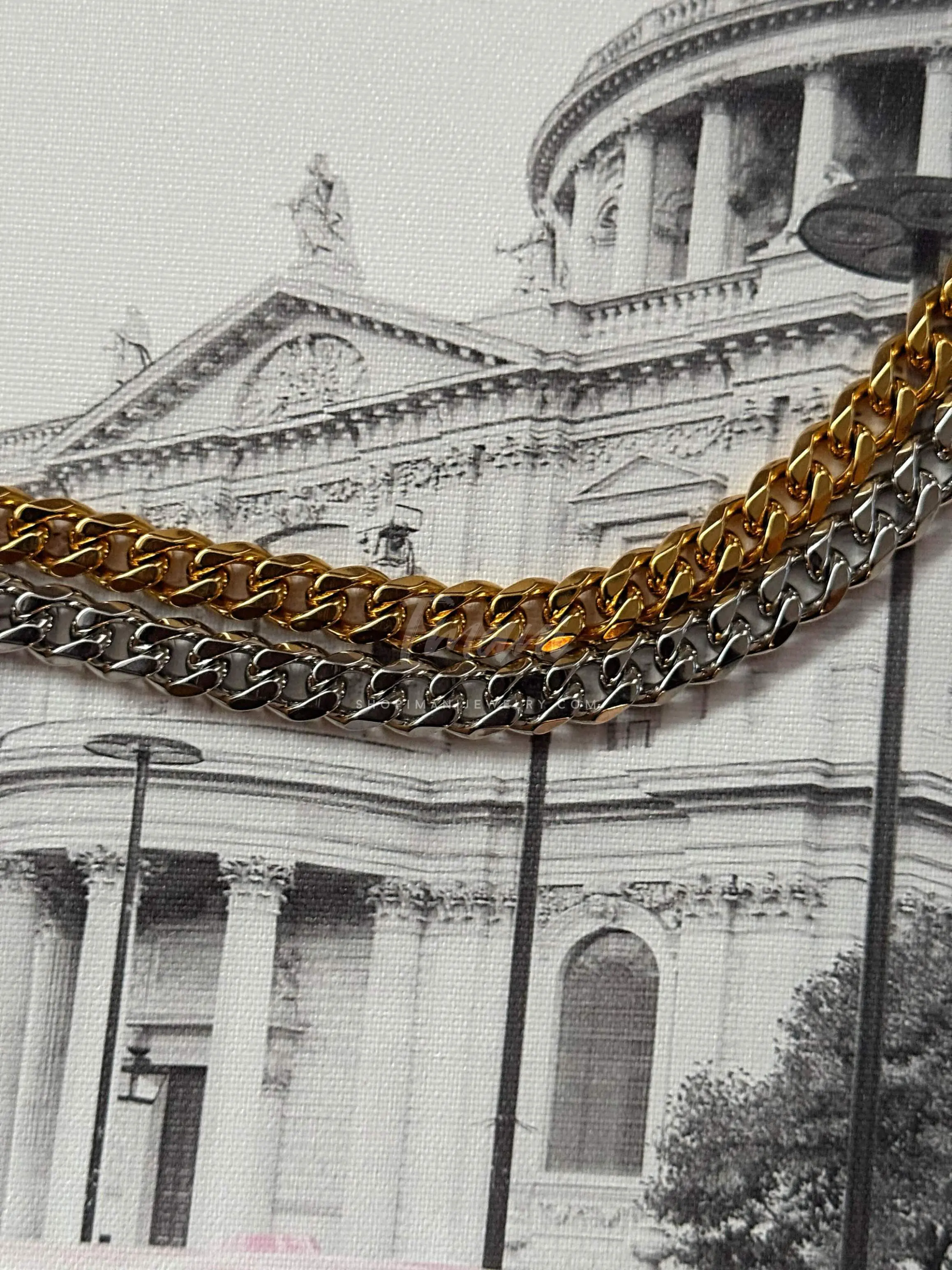 Naomi Cuban Necklace (10mm)
