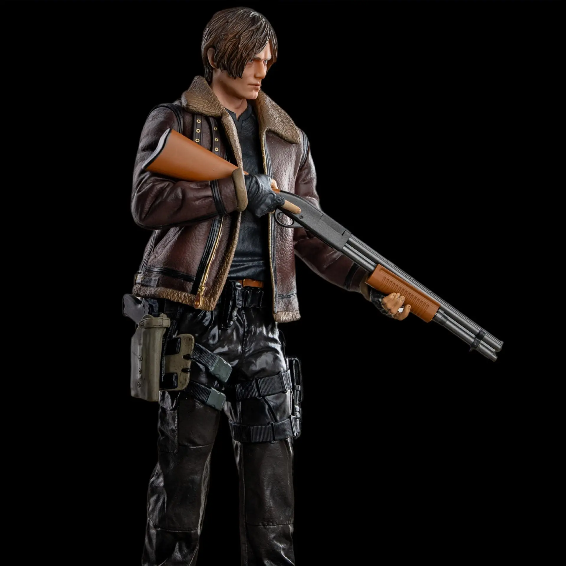 Spot, Resident Evil, Zombie Hunter, Leather Man, Lyon Figure Game merchandise model gift