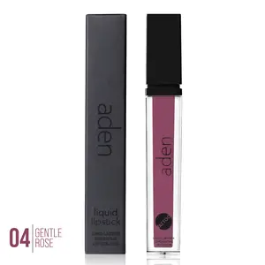 Aden Tattoo Matte Lipstick - 7ML - Highly Pigmented - Provides Non-Shinny, Non Smudging and Velvety Finish – Water Proof Made in Italy Color Gloss