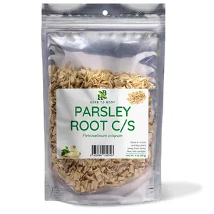 Herb To Body Parsley Root C/S | Cut & Sifted | Petroselinum Crispum | Wildcrafted | 4oz