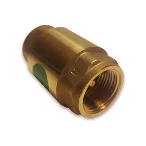 1-1/2" IPS Thread Lead Free Brass Spring Check Valve