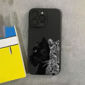 Anti-Drop Protective Leopard Print Tpu Phone Case for iPhone 11/12/13/14/15/16 Pro Max Plus, Full Protection, Best Gift Choice