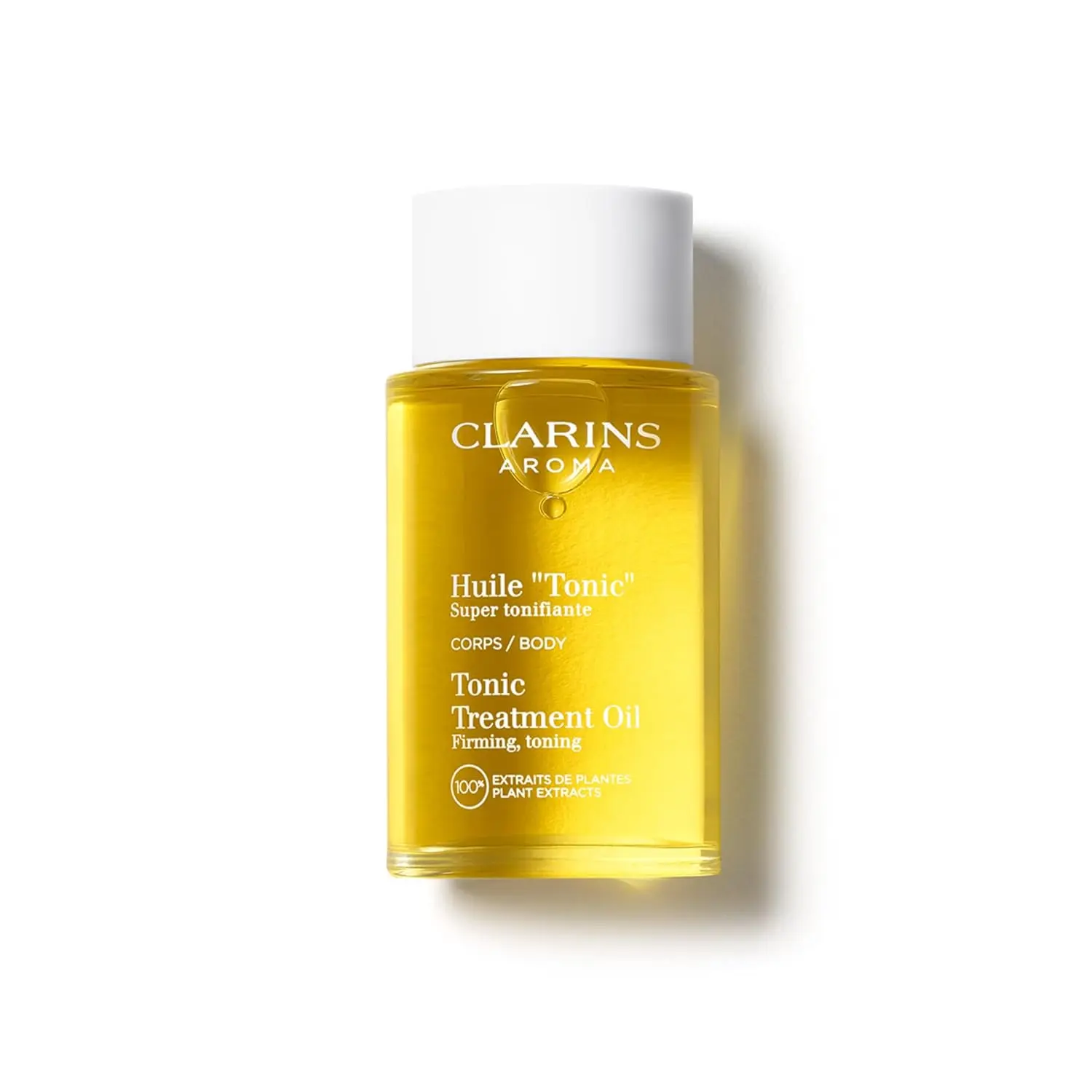 Clarins Tonic Body Treatment Oil |   Stretch Mark Pregnancy Care |   Skin Elasticity Is Improved After 28 Days* |   Visibly Firms and Tones |   Dermatologist Tested |   Natural 100% Plant Extracts
