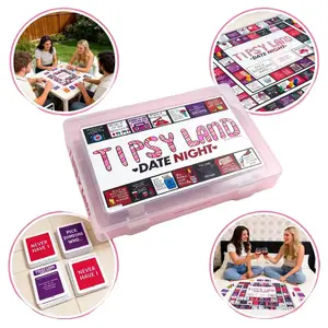 Drinking Board Games for Adults Waterproof Rubber Mat Drink Up Board Games Adult Tipsy Funny Party Interactive Drinking Games Ideal for Game Night Birthday Party Play,,2-8 Players outdoorfun Durable, Family Board Game, Fun Dice Game