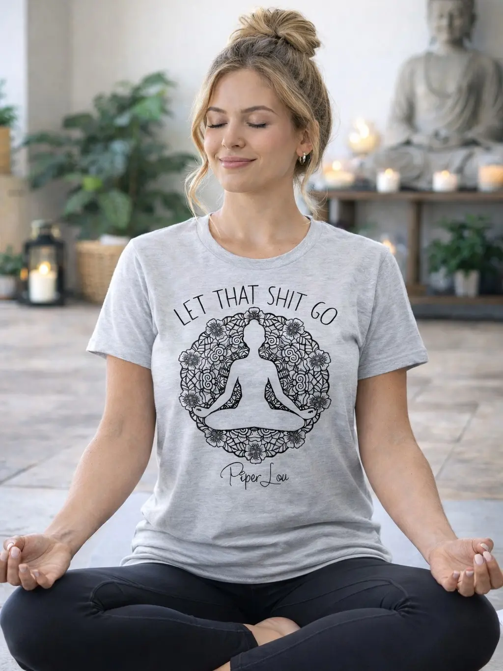 Let That Shit Go Classic Tee 100% Cotton, Made in the USA, Unisex