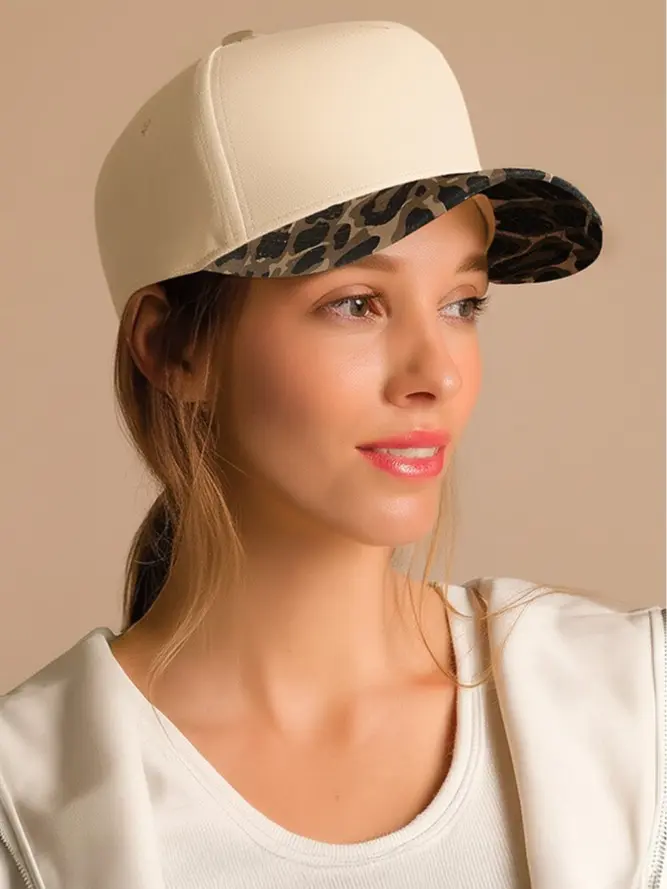 Two Tone Canvas Trucker Cap