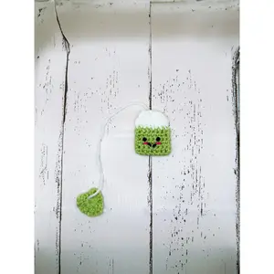 What’s the Tea? Crochet Bookmark