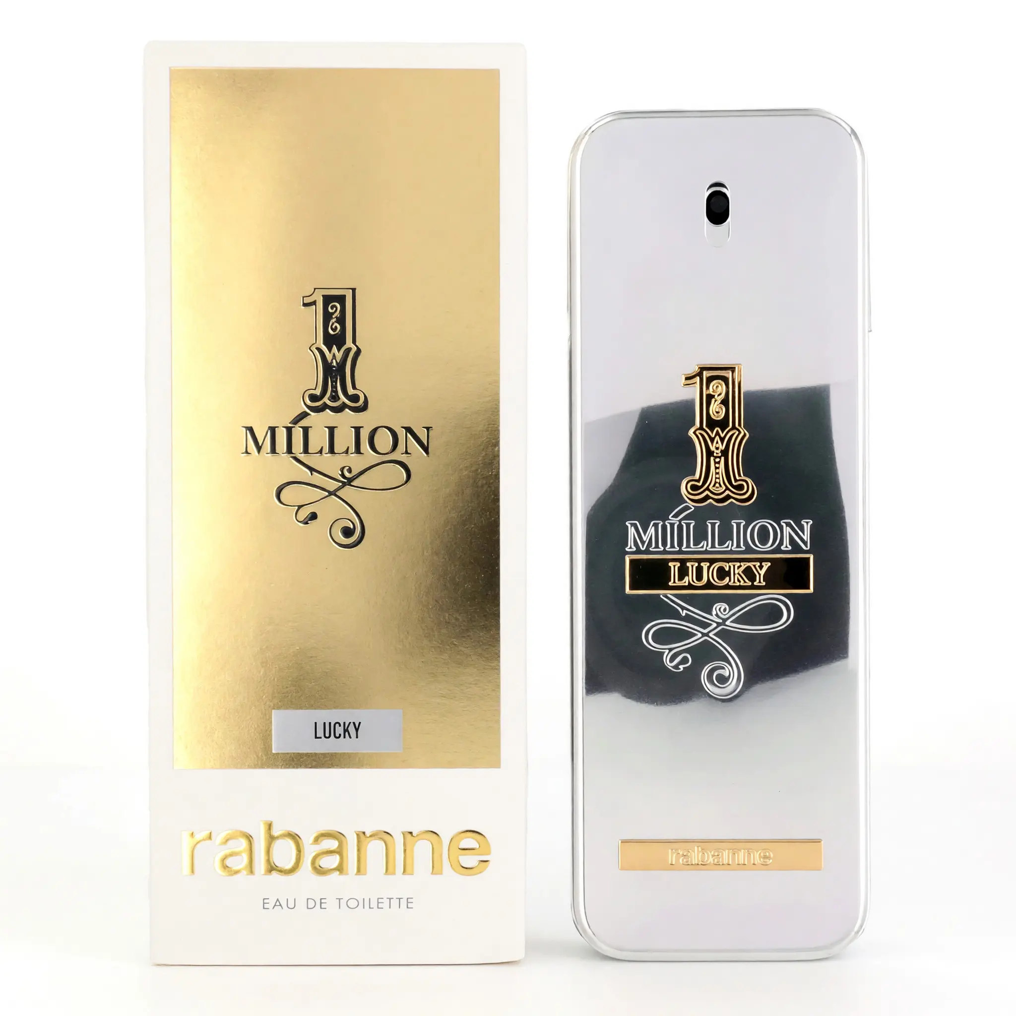 1 Million Lucky by Paco Rabanne, 3.4 oz EDT Spray for Men