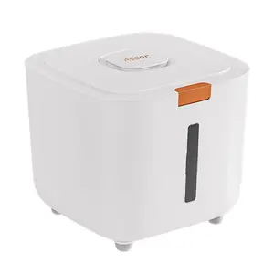 Rice bucket household Kitchen insect-proof moisture-proof sealed food grade rice tank rice box flour high-end storage tank rice storage box
