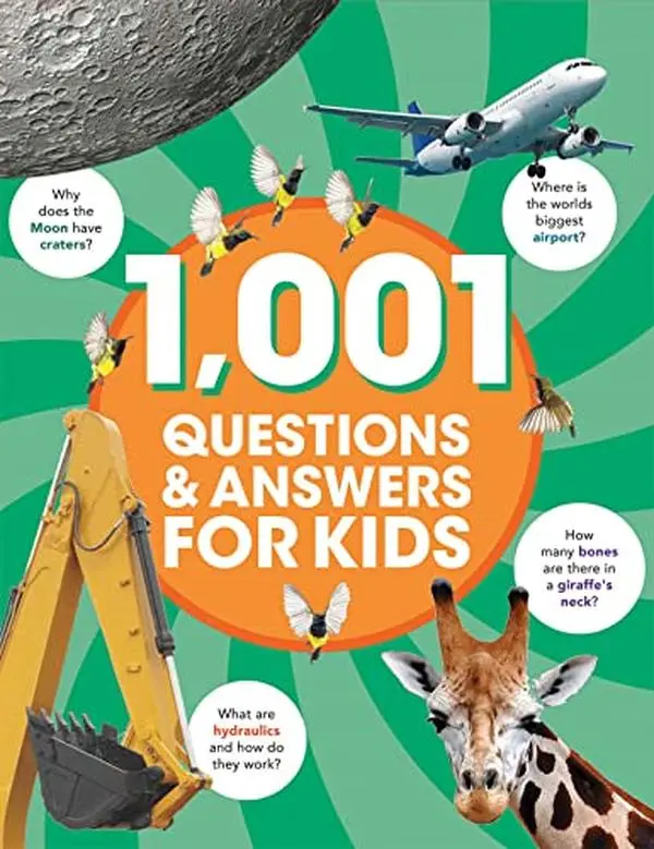 USED-1001 Questions and Answers For Kids: Learning Facts on Everything From Animals, History, Science, Space, & Much More by Lodi Publishing (Paperback)