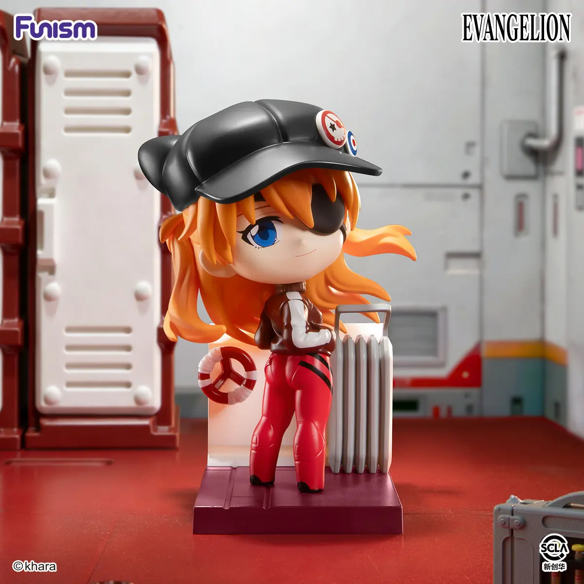 FUNISM EVA Blind Box Vol.2 Neon Genesis Evangelion Anime Mystery Box Figure,Asuka Rei Shinji Cute Collectible Desk Toy & Perfect Gift for Anime Fans