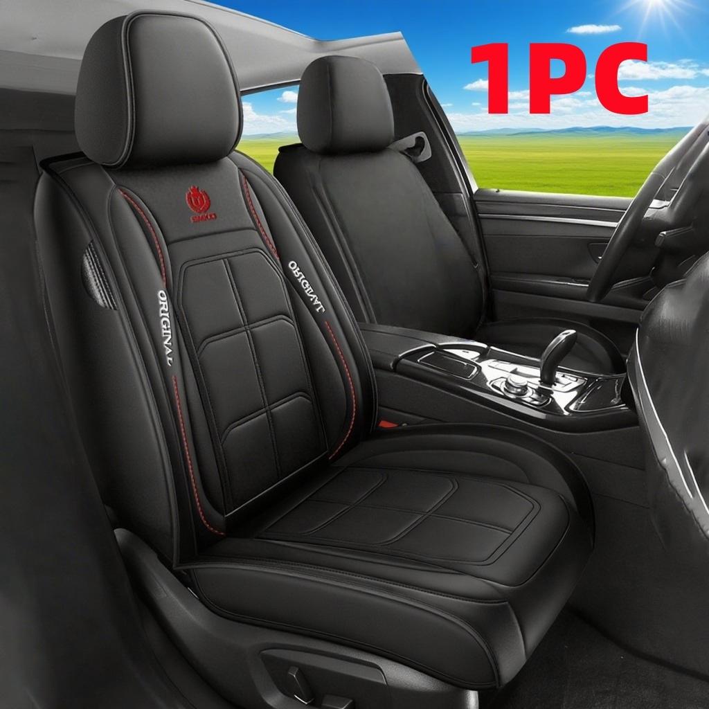Scratch-Proof Car Seat Covers 1PC - Waterproof PU Leather, Soft & Comfortable, Durable, Anti-Scratch, All Seasons Protection