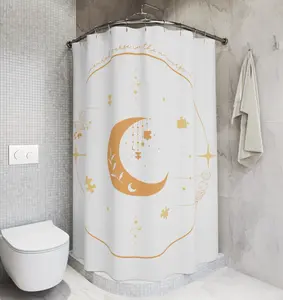 Neurodiverse Universe Shower Curtain for Bathroom Decor, Autism Home Decor, Autism Bathroom Decor, Neurodivergent Home Decor, Neurodivergent Bathroom Decor, Sensory Room Decor Waterproof Lightweight Geometric