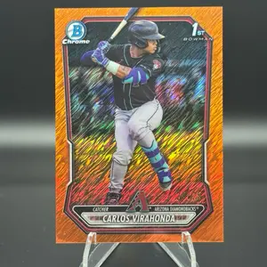 Carlos Virahonda 25/25 Bowman 1st SUPER RARE/NEW Baseball Card