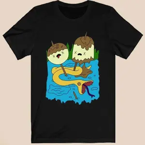 Princess Bubblegums Rock Adventure Time Mens Black TShirt Size S-3XL Menswear Top Underwear Streetwear Cotton Crewneck Casual Shortsleeve Tropical E5K