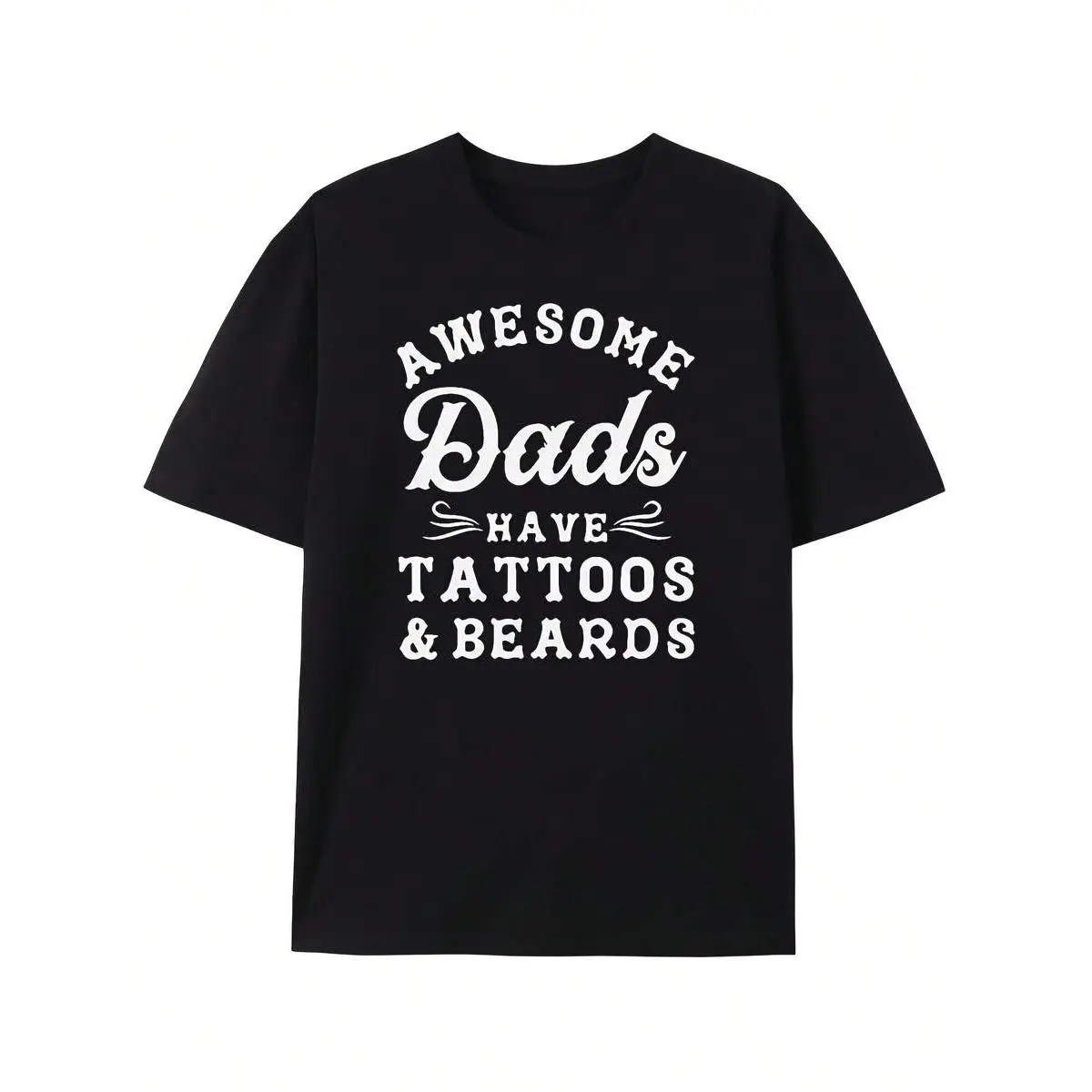 Funny Dad T Shirts |   Manly Dad Tees For Parents, Cool Mens Shirts For Fathers Day, All-Season Humor Men'S T-Shirt, Round Neck Short Sleeve, Soft Breathable, Machine Washable