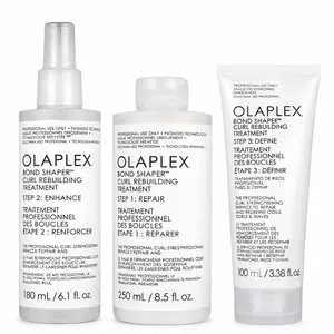 Olaplex Bond Shaper Curl Rebuilding  Kit 3 Piece Set 3pcs Day Use