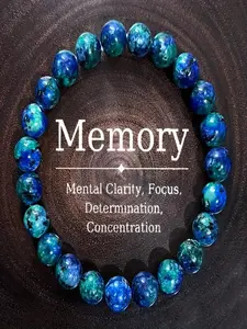 Blue lapis lazuli bracelet High Quality Bracelet for women men natural stone beads jewelry vintage lapislazuli beaded bangles vintage daily birthday gift for daughter son sister