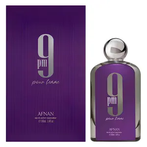 Afnan 9 Pm Pour Femme for Women Eau de Parfum Spray, 3.4 Ounce