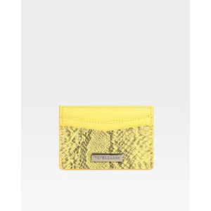 Exotic Card Holder Wallet in Yellow