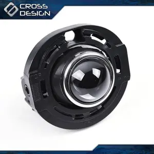 CROSSDESIGN Replacement Fog Lights Lamp Fit For 2014-2017 Dodge Durango Clear Lens Assy