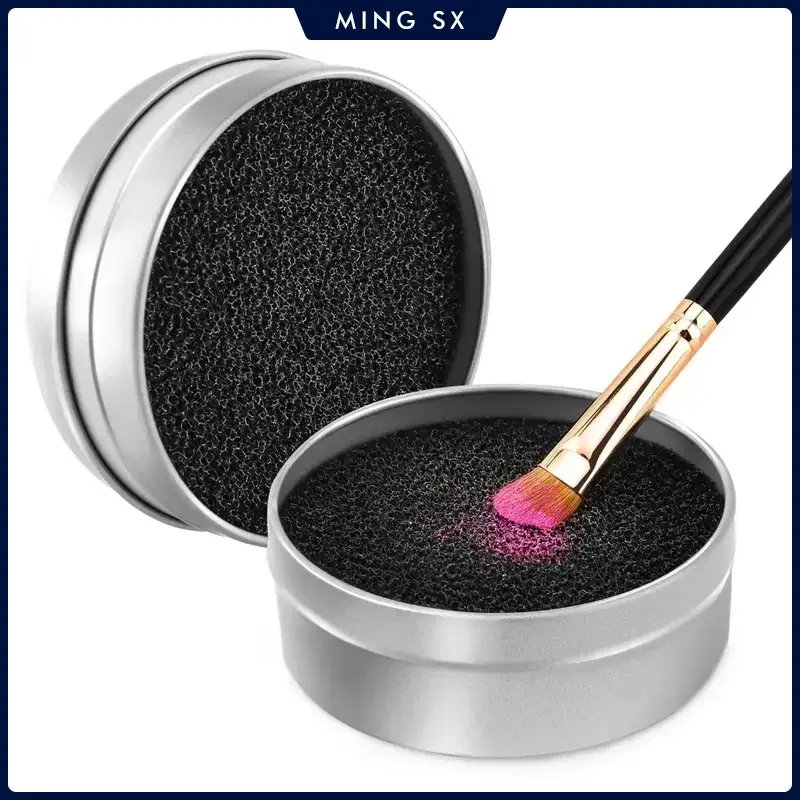 Makeup Brushes Cleaner Sponge Dry Cleansing Make Up Brushes Cleaner Eye Shadow Eyebrow Blush Color Removal For Outdoor Travel