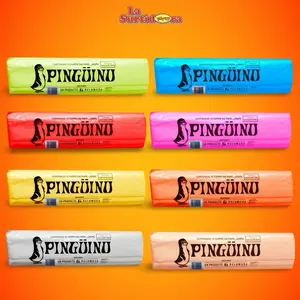 Papel Crepe Pinguino