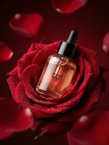 Dream Rose Perfume Oil - 30 ml - Women's Fragrance Oil - Basil - Grapefruit - Rose - Magnolia - Patchouli