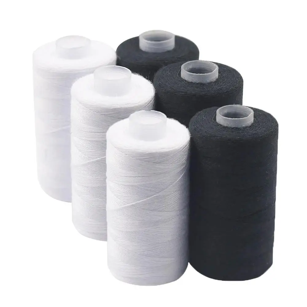500m Sewing Thread, 6 Counts Solid Color Durable Polyester Sewing Thread, Sewing Supplies for Clothes, Sewing Accessories for Clothing