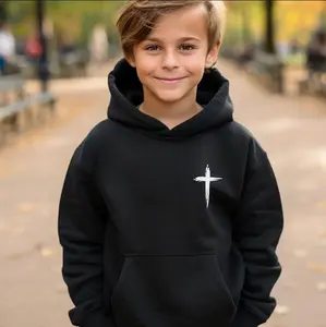 Christian Youth Hoodie, Gift for Christian Kiids Bible Verse Hoodies, Child of God Pullover Hooded, Church Sweater for Youth John 3:16