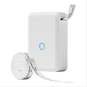 UNIQNOVA Thermal Label Maker D110 Bluetooth with Tape Portable Inkless Printer Rechargeable with Templates for Home Office Compatible with iOS Android