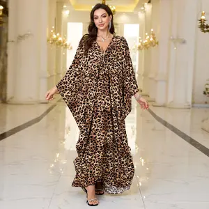 Bsubseach Women Ethnic Print Kaftan  Dress Plus Size Swimsuit Cover Up,Mrs. Roper Kaftan ，Swimsuit，bubu，mumu，Casual Womenswear Boho Caftan Baggy
