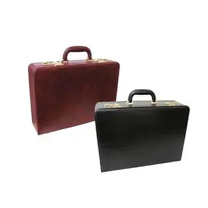 Amerileather Expandable Executive Faux Leather Attache Case (#2893-89)