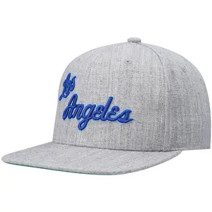 Mens MITCHELL & NESS NBA TEAM HEATHER 2.0 SNAPBACK HWC LAKERS