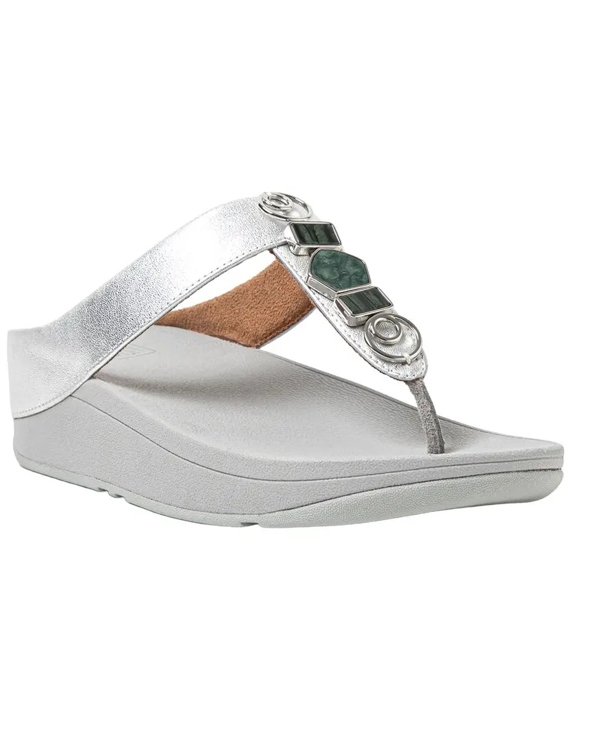 FitFlop Jewelstone Leather Sandal