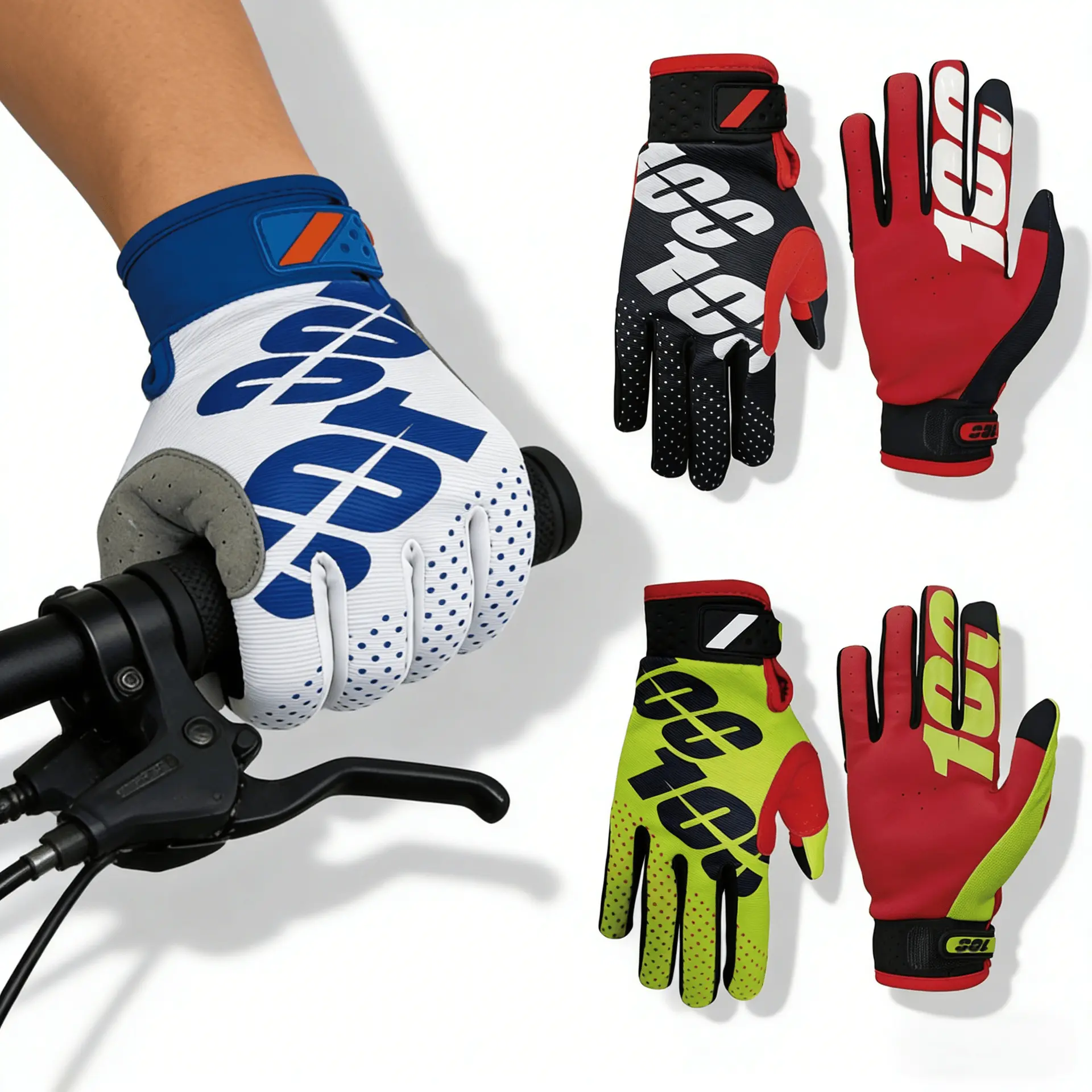 Motorcycle off-road downhill gloves for men and women, bicycle riding gloves, outdoor sports climbing and fishing gloves