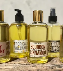 8 ounce Masculine Wolves & Willows Dry Body Oil - Choose Your Scent - Non-Toxic Phthalate-Free Formula