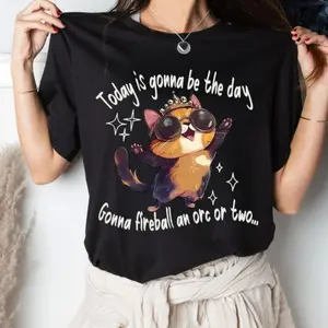 Princess Donut And Mongo Unisex Tshirt, Goddamns Donut Fan Sweatshirt, Dungeon Adventure Hoodie, Fantasy Book T Shirt, Unisex Sweater Pullover Tee