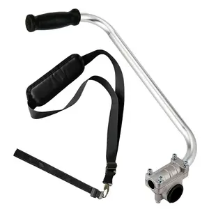 Weed Eater Handle Extension, String Trimmer Grip Back Saver with Shoulder Strap Harness, Universal Weedeater Attachments for Lawn Care, Landscaping, Yard Trimming Edging, Grass Trimmer Accessories
