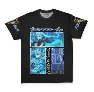 noelle silva black clover streetwear T-Shirt All-Over Print
