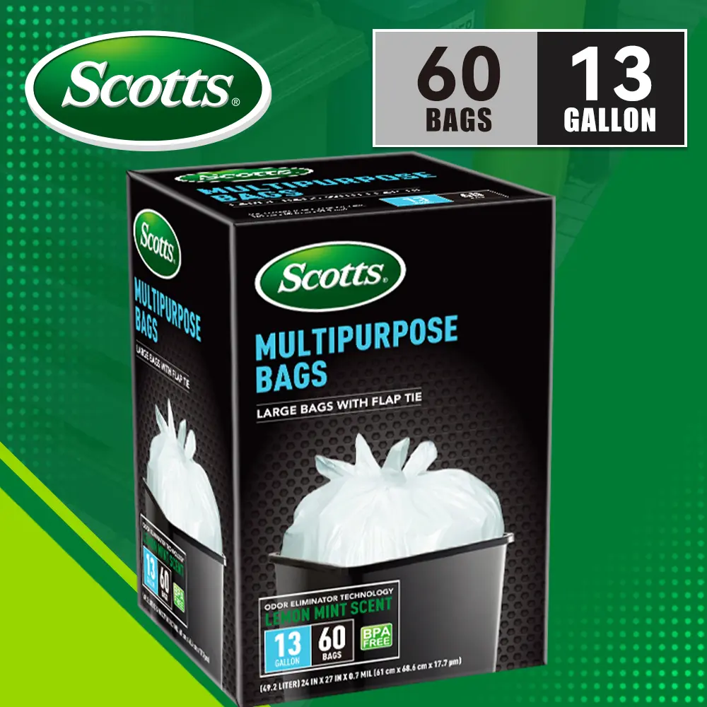60 Bags(13 Gallon)