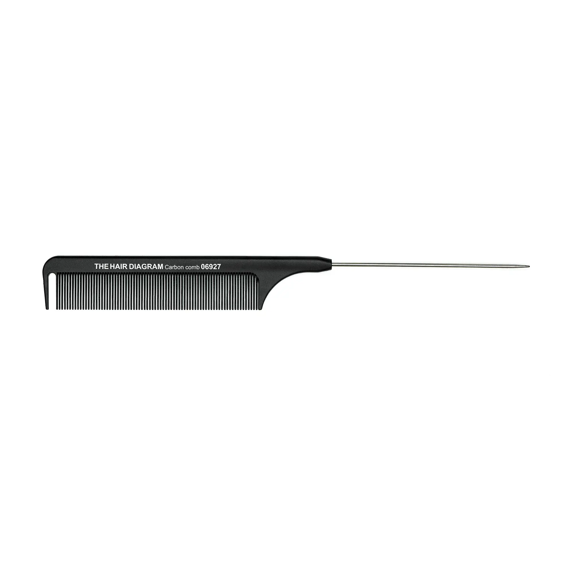 The Hair Diagram Professional Heat-Resistant Carbon Comb – Black
