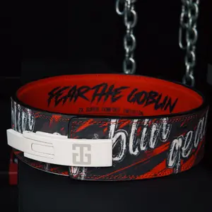 Goblin Gear 10mm 2x Super-Cushion Infused Lever Belt (Suede Leather)