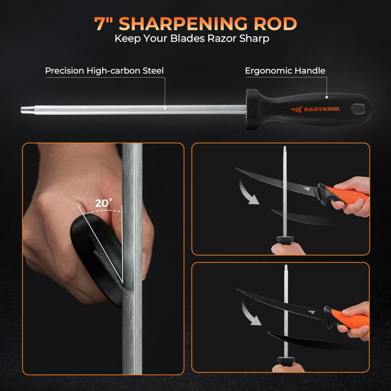 KastKing EZ Fillet Fish Fillet Mat, Anti-slip Texture With 25" Integrated Ruler, Extended Dimensions, Easy to Clean Material, Portable Storage, Fish Cutting Board