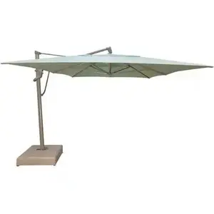 10'x13' AKZ Plus Rectangular Infinite Tilt and Lock Cantilever Umbrella