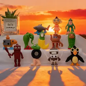 24pcs Italian Brainrot Toys Tralalero Tralala Action Figure 2.5in Funny Animals Unique Key Chain Decorations Gifts for Fans Office Room Figurine Decor Viral Humor Personality Desk Accessories,Easter gifts