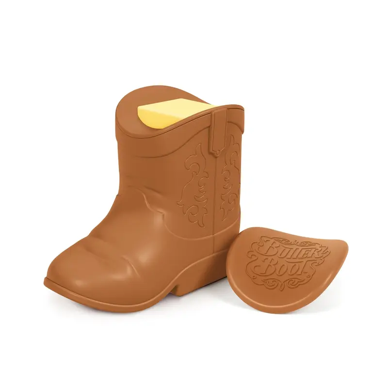 BUTTER BOOT Butter Spreader for Corn and Veggies, Cowboy Boot Butter Applicator, Great for Grilling, Picnics, and Cookouts