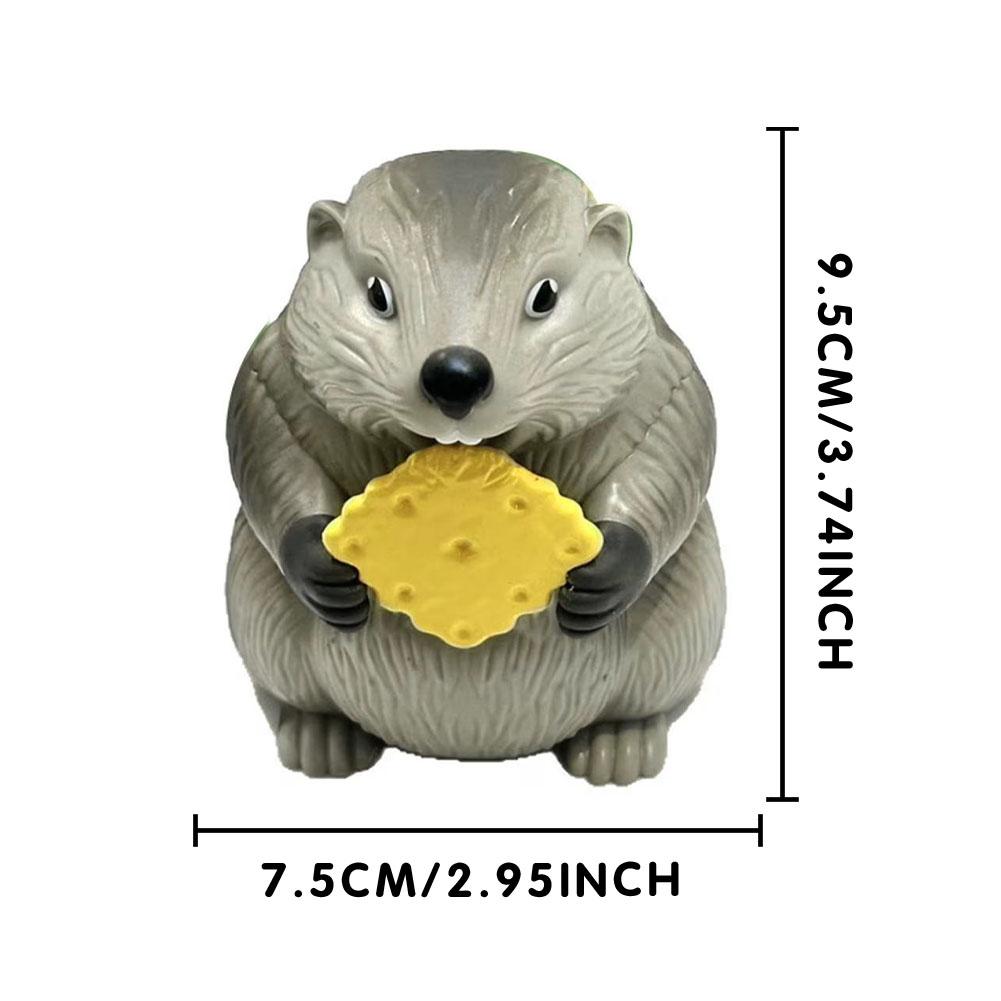 Screaming Groundhog Interactive Toy - Funny Sound Prank Gag Gift for Friends & Grads